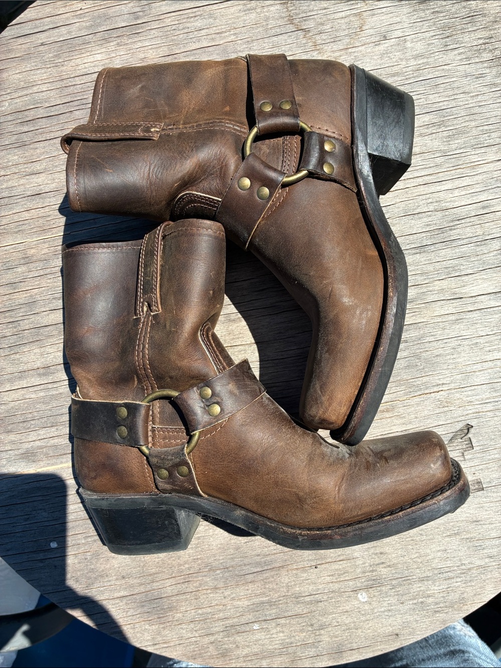 Woman’s Brown Leather Frye Boots